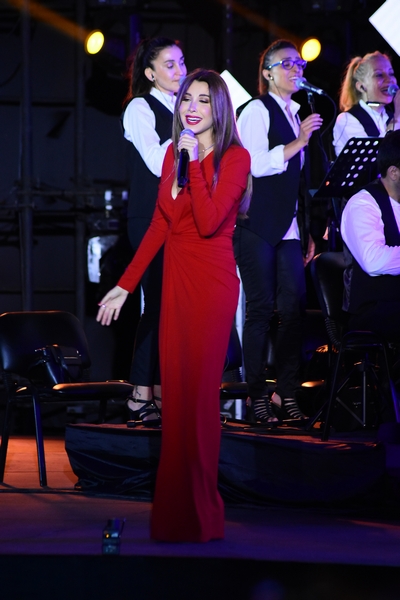 Nancy Ajram at Beirut Holidays